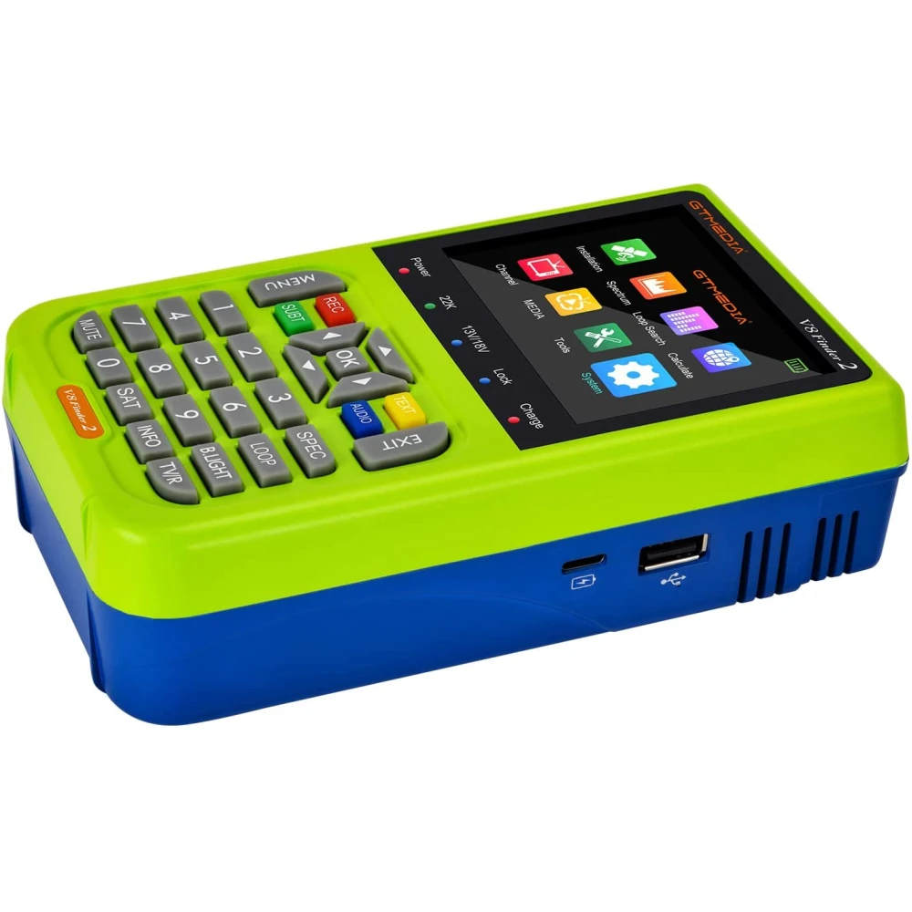 Misuratore satellitare Freesat V8 Finder HD DVB-S/S2 portatile