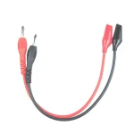 Cavo banana a pinze coccodrillo Amass - cavo di prova 1 metro