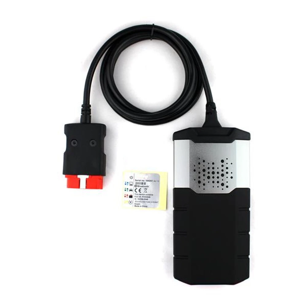 Cable diagnóstico Delphi DS150E con interfaz USB para vehículos OBDII