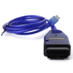 Conexión USB del cable diagnóstico Fiat 3 pin OBD2 KKL VAG 409.1 USB para ordenador