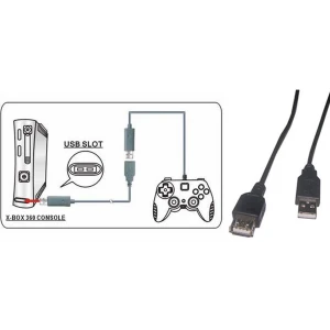 Cavo prolunga controller Xbox 360 per estendere la connessione