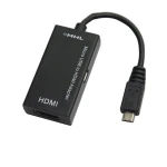 Cavo MHL MicroUSB a HDMI per collegare smartphone alla TV con audio e video HD