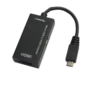 Cavo MHL MicroUSB a HDMI per collegare smartphone alla TV con audio e video HD