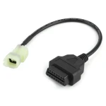 Adaptador diagnóstico OBD2 4 Pin para motocicleta Honda