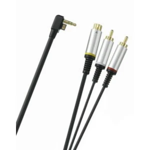 Cavo S-Video PSP 2000 Slim con connettori dorati 24K per TV