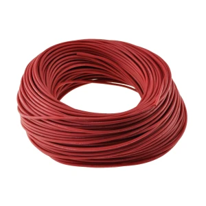 Cavo in silicone 14awg 200 gradi rosso flessibile e resistente fino a 600v