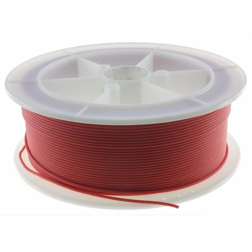 Cavo in silicone 22awg rosso resistente fino a 200º e 600v