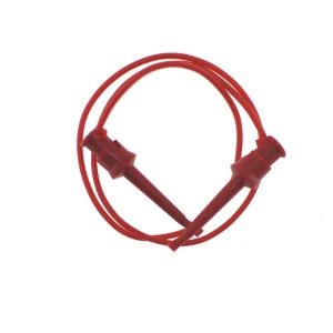 Cavo test clip 50 cm rosso TL2218 - cavo in silicone 20 AWG per misurazioni elettroniche