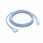 Cavo USB-C a MagSafe 3 140W per MacBook Pro e Air - 2 m intrecciato, Sky Blue