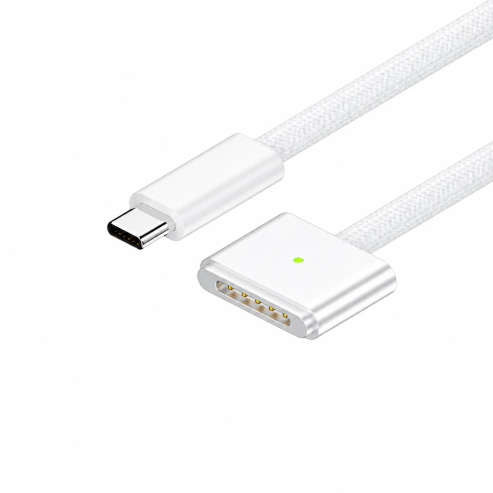 Cavo USB-C a MagSafe 3 140W per MacBook Pro e Air - 2 m intrecciato, White