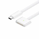 Cavo USB-C a MagSafe 3 140W per MacBook Pro e Air - 2 m intrecciato, White