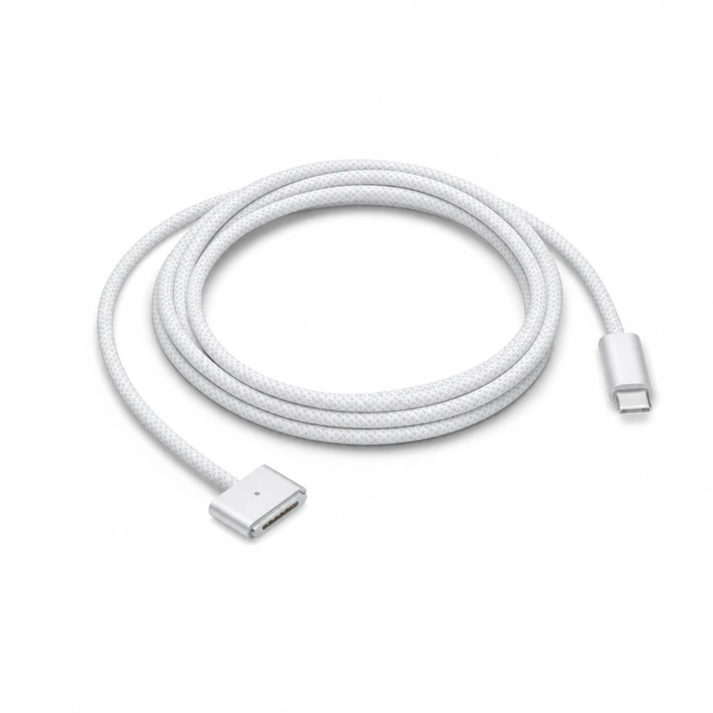 Cavo USB-C a MagSafe 3 140W per MacBook Pro e Air - 2 m intrecciato, White