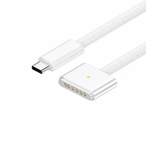 Cavo USB-C a MagSafe 3 140W per MacBook Pro e Air - 2 m intrecciato, White