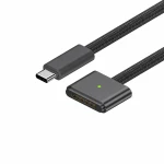 Cavo USB-C a MagSafe 3 140W per MacBook Pro e Air - 2 m intrecciato, Space Grey