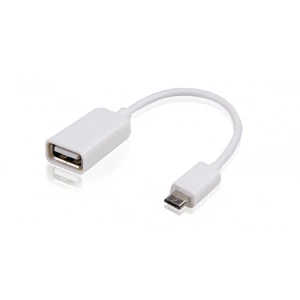 Cavo USB OTG Micro USB maschio - USB femmina 10 cm compatibile Android