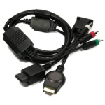 Cavo VGA per PS3 Wii per collegare la console a un monitor con audio RCA