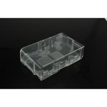 Custodia in plastica trasparente Raspberry Pi compatibile con modelli A e B