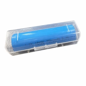 Portabatterie 1× 18650 Plastica Trasparente Antipolvere Protezione Individuale