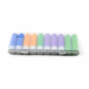 Contenitore Porta Batterie 10× 18650 Plastica Trasparente Grande Capacità
