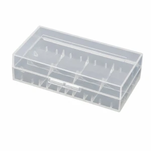 Contenitore Portabatterie 2× 20700 21700 Plastica Trasparente Custodia