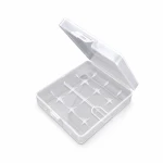 Contenitore Portabatterie 4× 18650 Plastica Trasparente Stoccaggio Protezione