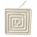 Riscaldatore IR ceramico 12x12cm 600w bianco per stazioni di saldatura Mlink