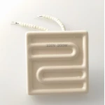 Riscaldatore IR ceramico 7x7cm 200w Bianco Mlink per stazioni saldanti