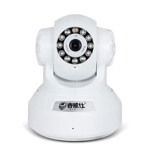 Telecamera IP da interno HD 720p con WiFi, infrarossi, movimento e audio