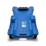 Carrello sdraio da officina con ruote in plastica resistente TSX TOOL