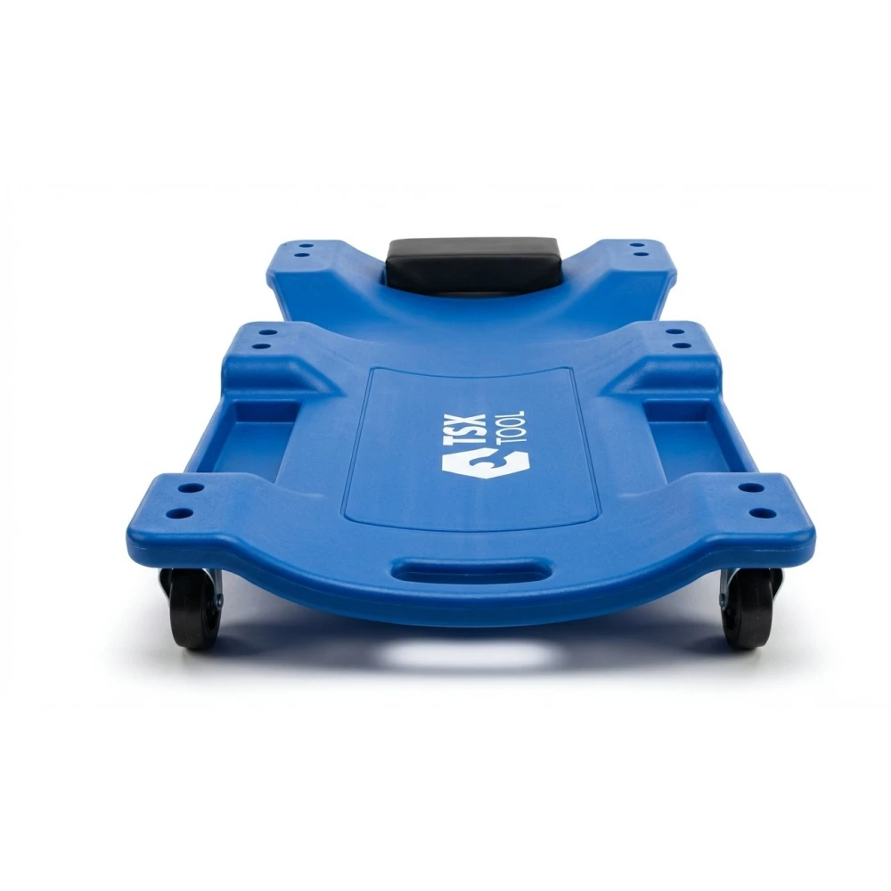 Carrello sdraio da officina con ruote in plastica resistente TSX TOOL