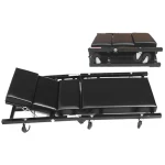Lettino pieghevole per officina meccanica imbottito con ruote TSX TOOL