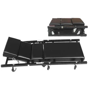 Lettino pieghevole per officina meccanica imbottito con ruote TSX TOOL