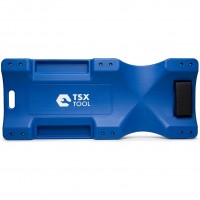 Barella/divano per officina meccanica in plastica resistente con ruote Riparazioni auto