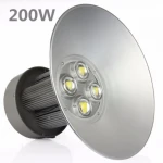 Campana LED industriale 200W 6000K luce brillante PF 0,95 High Bay