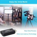Scheda acquisizione video HDMI USB 1080P per streaming, gaming e videoconferenze