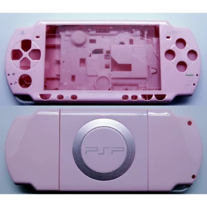 Scocca completa PSP 2000 rosa con tasti per PSP Slim