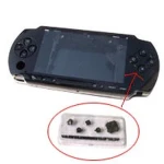 Scocca completa PSP 2000 Slim nera con pulsanti per riparazione