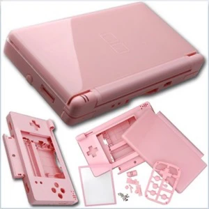 Scocca di ricambio Nintendo DS Lite rosa per sostituzione completa e personalizzazione