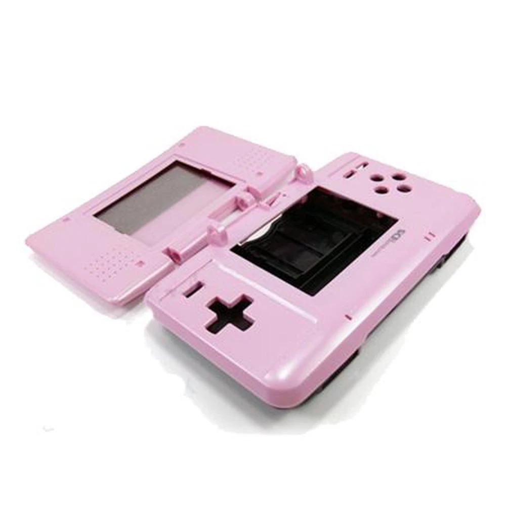 Scocca di ricambio Nintendo DS rosa per riparazione e sostituzione