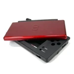 Cover di ricambio per Nintendo DS Lite nero e rosso con viti