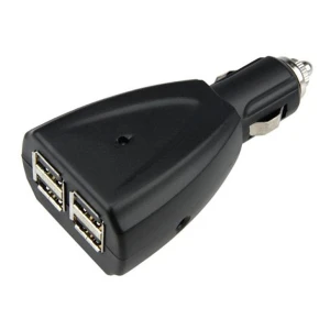 Caricatore auto USB 4 porte per ricarica multipla rapida ed efficiente