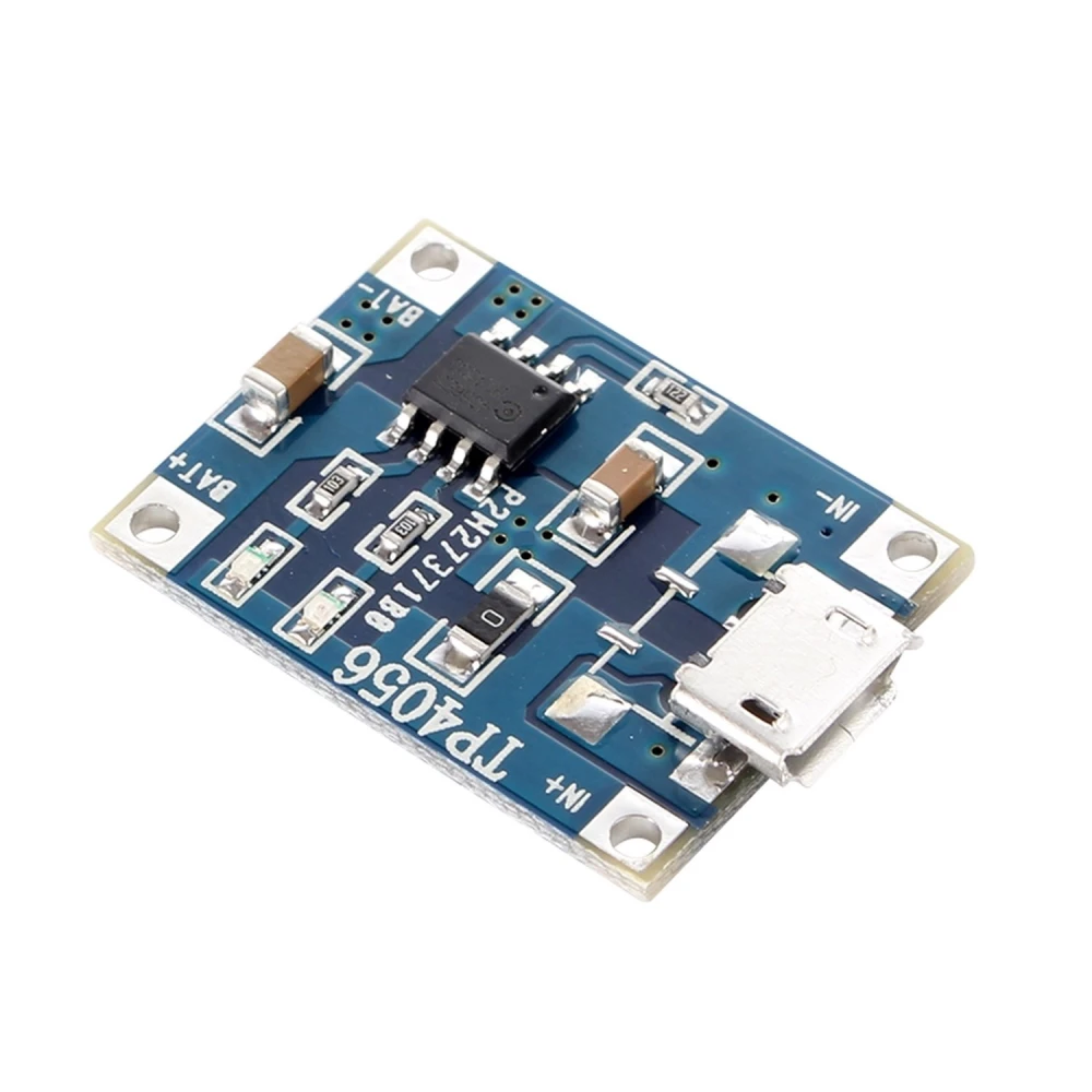 Caricatore micro USB per batterie al litio TP4056 5V 1A per progetti Arduino