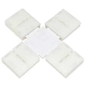 Connettore clip LED Forma-X 10mm 4Pin 5050 RGB per striscia LED