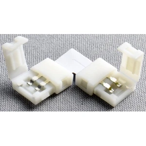 Connettore LED a L 2 Pin 10mm 5050 per Strisce LED YourLed