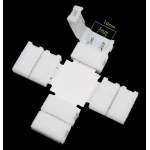 Connettori a clip LED a X 10mm 2Pin 5050 RGB per strisce LED