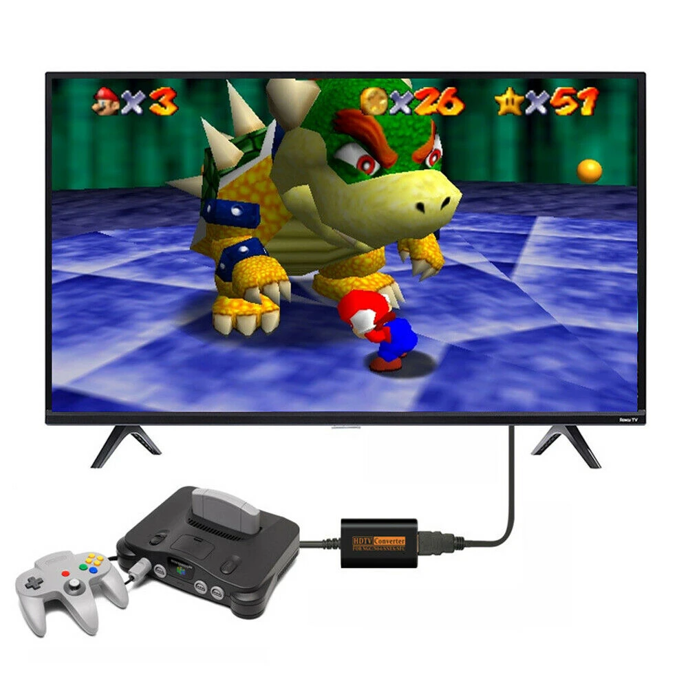 Convertitore HDMI per Nintendo N64 - Adattatore per SNES, SFC e NGC
