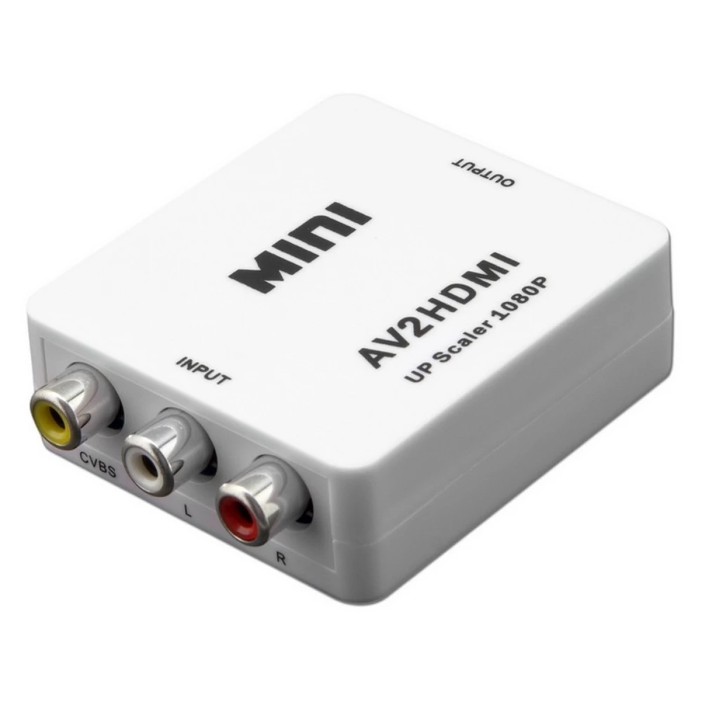 Convertitore segnale Video RCA a HDMI con uscita fino a 1080p Full HD