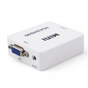 satkit Convertitore VGA a HDMI con audio per collegare facilmente PC e TV