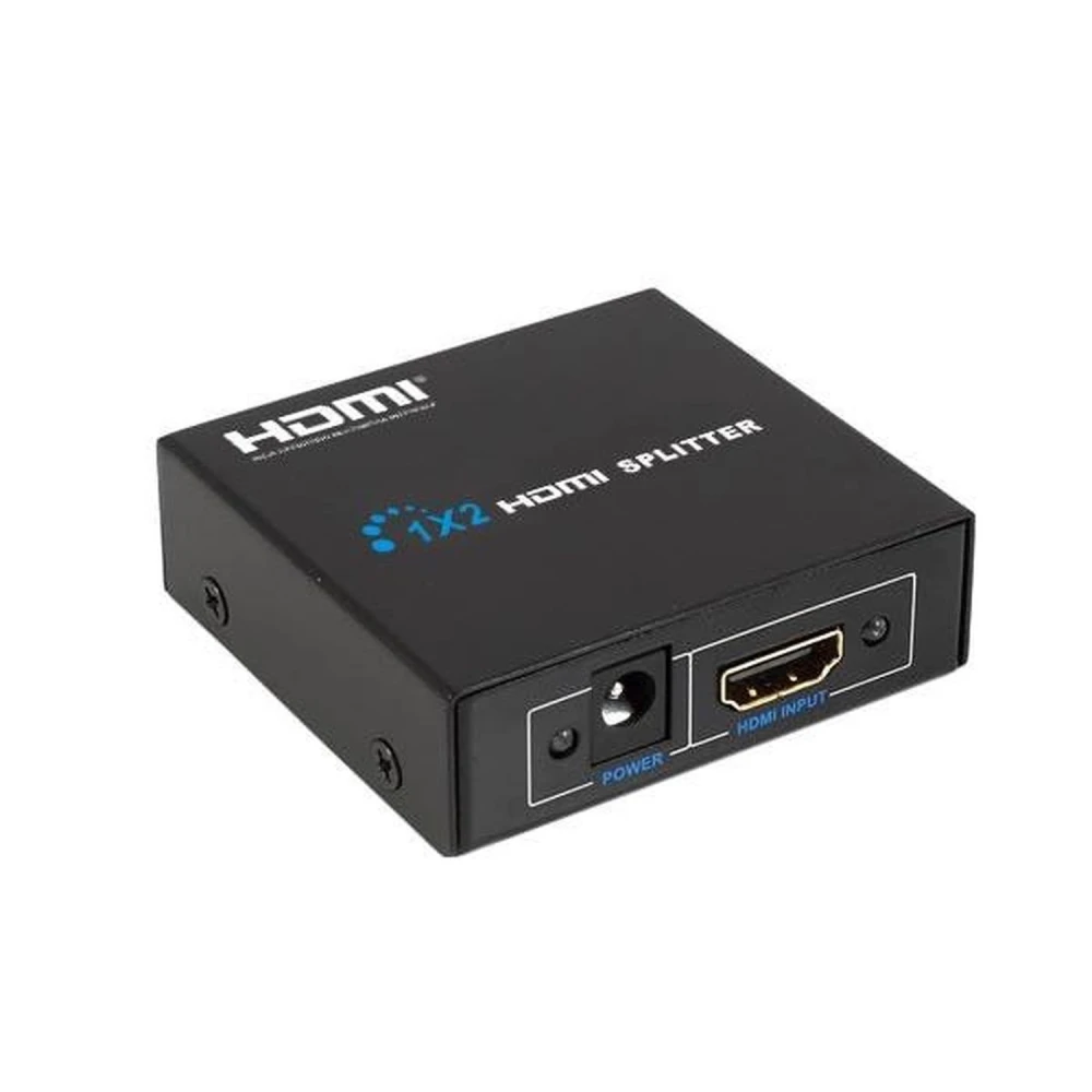 Splitter HDMI 1x2 Full HD con 1 ingresso e 2 uscite compatibile 1080p HDTV e 3D