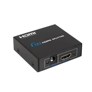 satkit Splitter HDMI 1x2 Full HD con 1 ingresso e 2 uscite compatibile 1080p HDTV e 3D